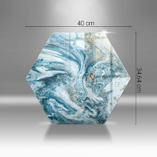 Protection plaque induction Structure avec de l'or