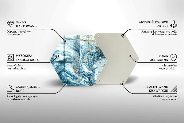 Protection plaque induction Structure avec de l'or