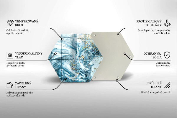 Protection plaque induction Structure avec de l'or