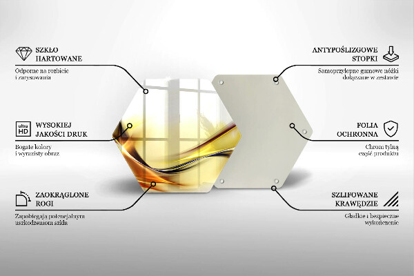 Cache plaque de cuisson Lignes de lumière abstraites