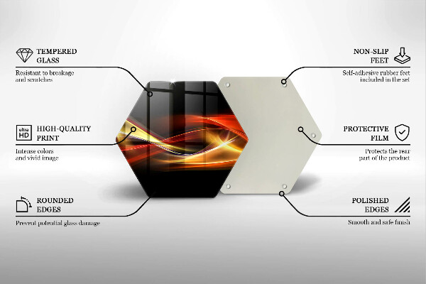 Cache plaque de cuisson Fumée et lumière abstraites