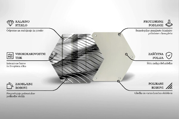 Cache plaque de cuisson Structure métallique 3D