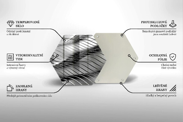 Cache plaque de cuisson Structure métallique 3D