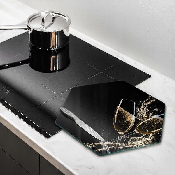 Protection plaque induction Verres de champagne