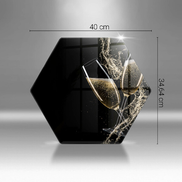 Protection plaque induction Verres de champagne