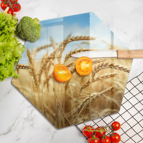 Protection plaque induction Épis de céréales dans le champ