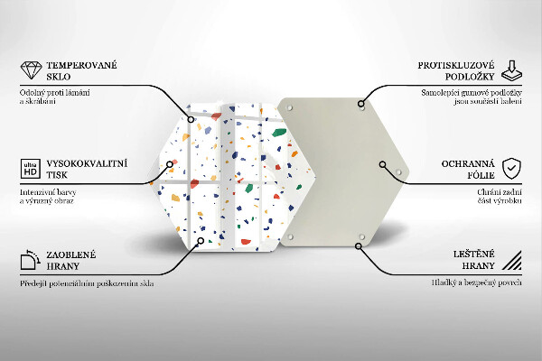 Protection plaque induction Grès coloré