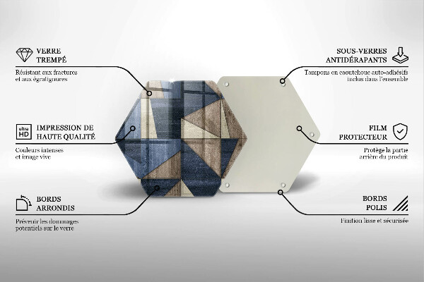 Protection plaque induction Abstraction géométrique