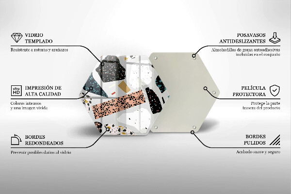 Cache plaque de cuisson Grès