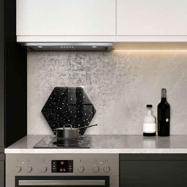 Cache plaque de cuisson Grès foncé