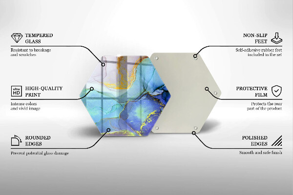 Cache plaque de cuisson Pierre dorée craquelée