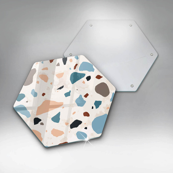 Protège plaque de cuisson Grès décoratif