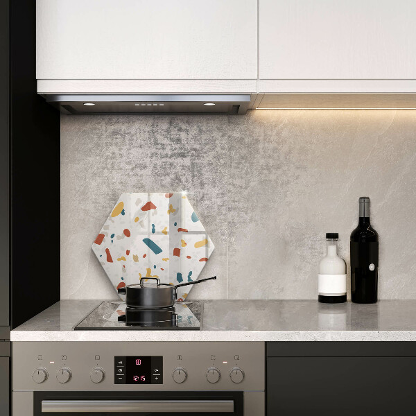 Protège plaque de cuisson Grès décoratif