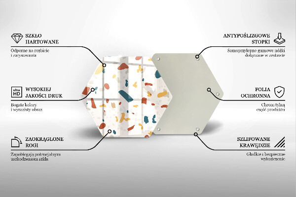 Protège plaque de cuisson Grès décoratif