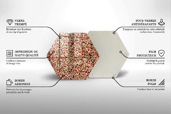 Protège plaque de cuisson Grès fin