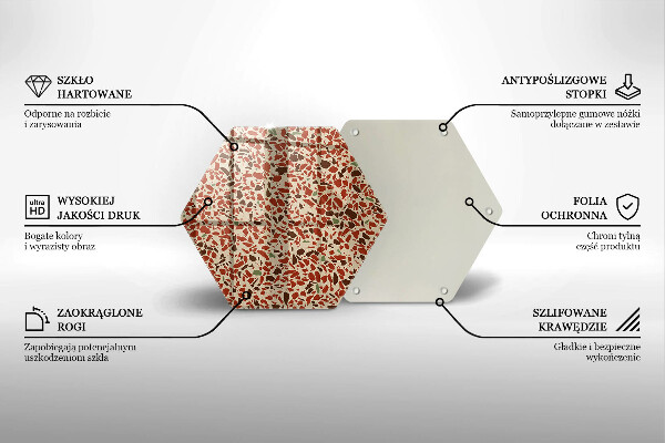 Protège plaque de cuisson Grès fin