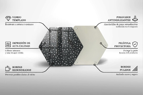 Protège plaque de cuisson Pierre décorative