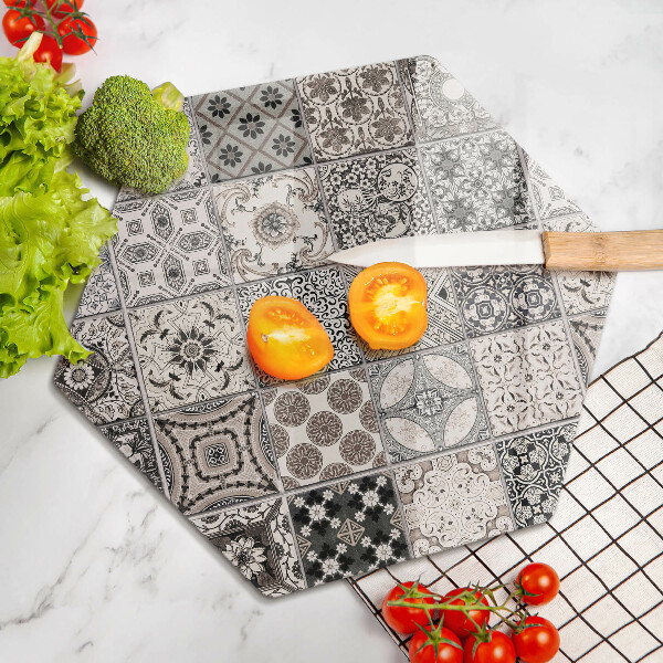 Cache plaque de cuisson Carreaux décoratifs