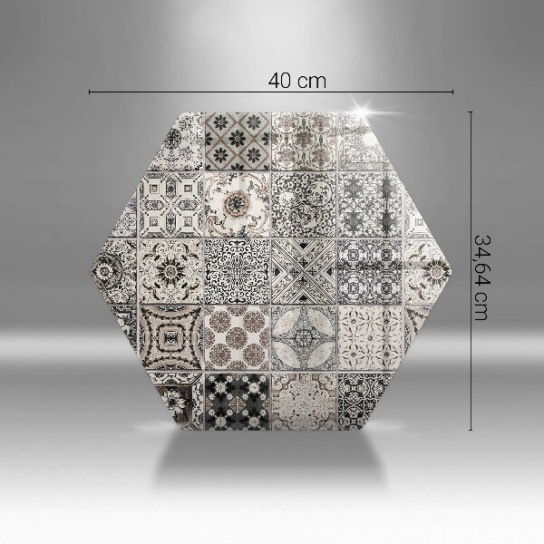 Cache plaque de cuisson Carreaux décoratifs