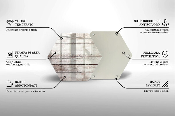 Cache plaque de cuisson Vieilles planches de bois