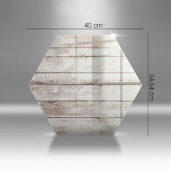 Cache plaque de cuisson Vieilles planches de bois