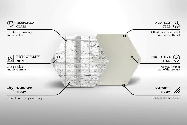 Cache plaque de cuisson Mur de briques