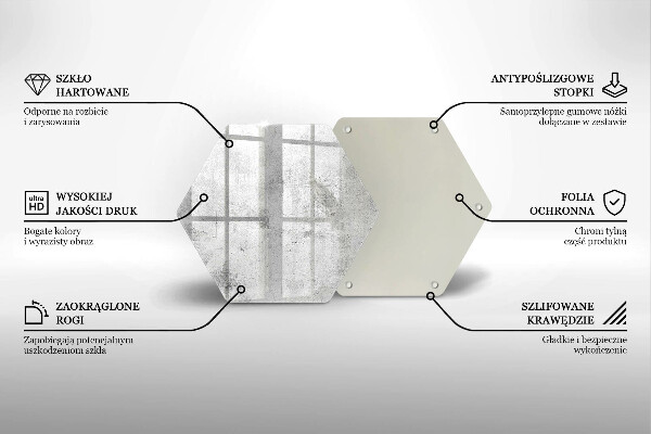 Protection plaque induction Texture béton