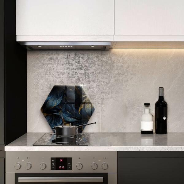 Protection plaque induction Feuilles décoratives avec de l'or