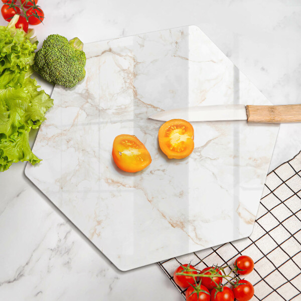 Protection plaque induction Pierre de marbre élégante