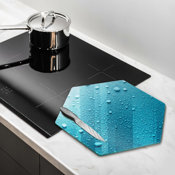 Protection plaque induction Gouttes d'eau