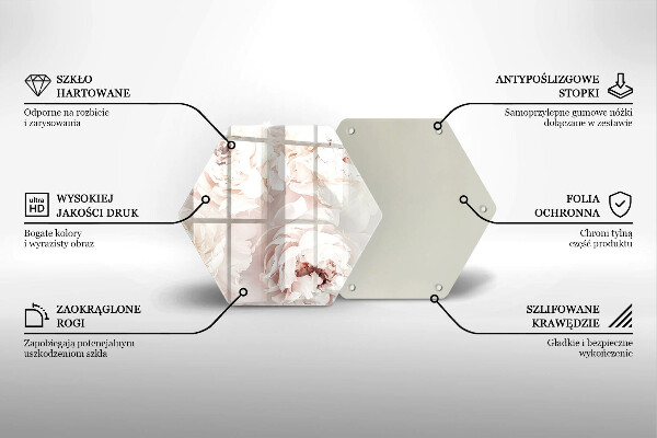 Protection plaque induction Pivoines pastel