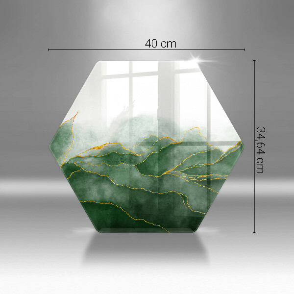 Protection plaque induction Nature abstraite