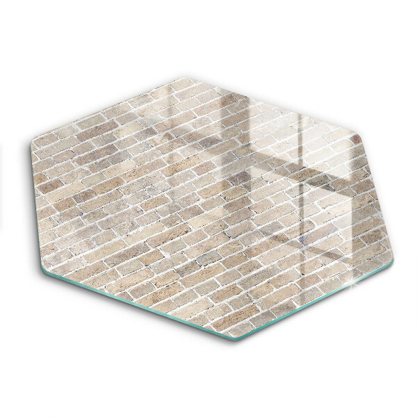 Protection plaque induction Mur de briques lumineuses