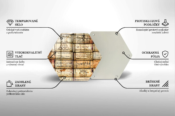 Cache plaque de cuisson Bouchons de vin anciens