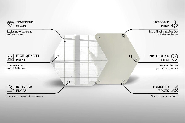 Protection plaque induction Tableaux lumineux modernes