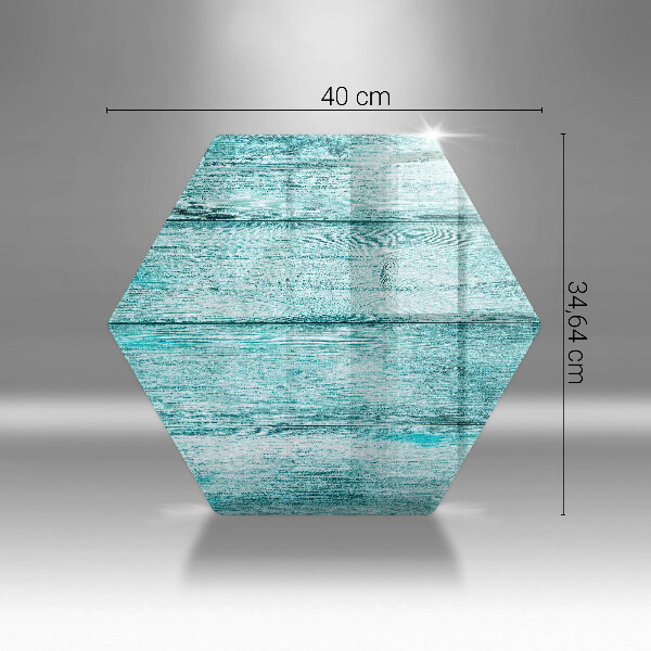 Protection plaque induction Planches de bois vintage