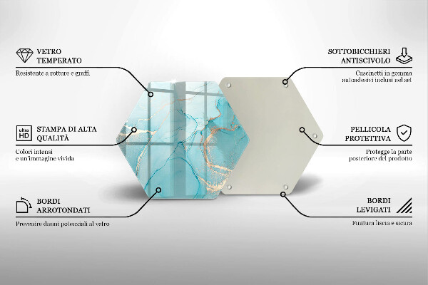 Protection plaque induction Abstraction de pierre