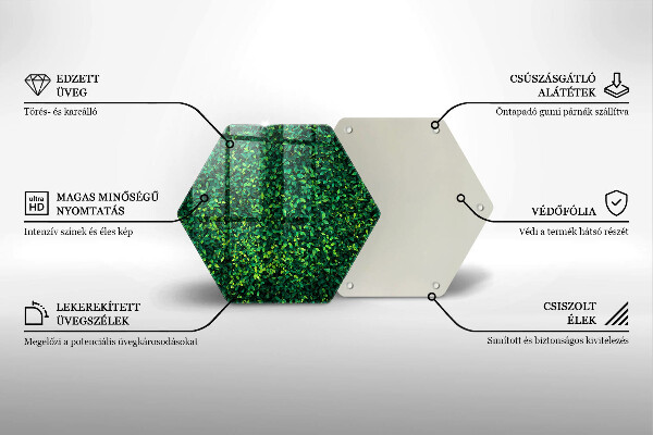 Protection plaque induction Plante à petites feuilles