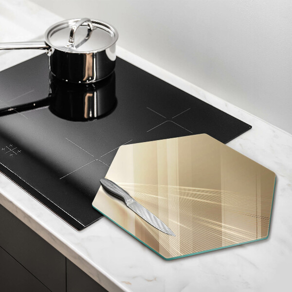 Protection plaque induction Abstraction moderne