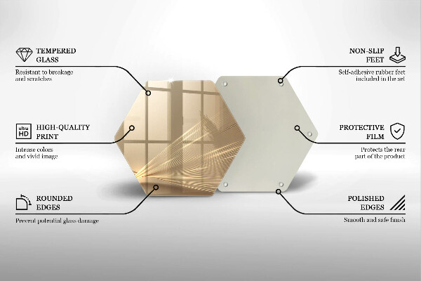 Protection plaque induction Abstraction moderne