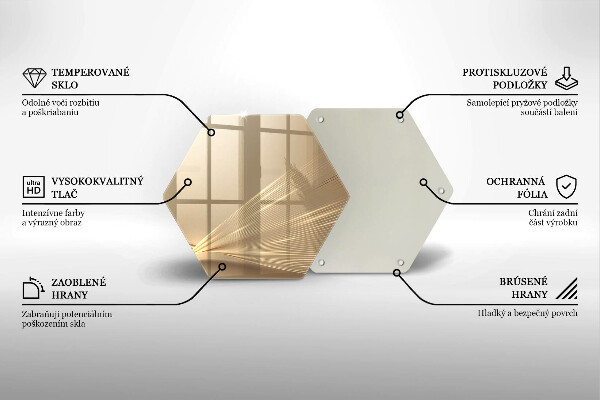 Protection plaque induction Abstraction moderne