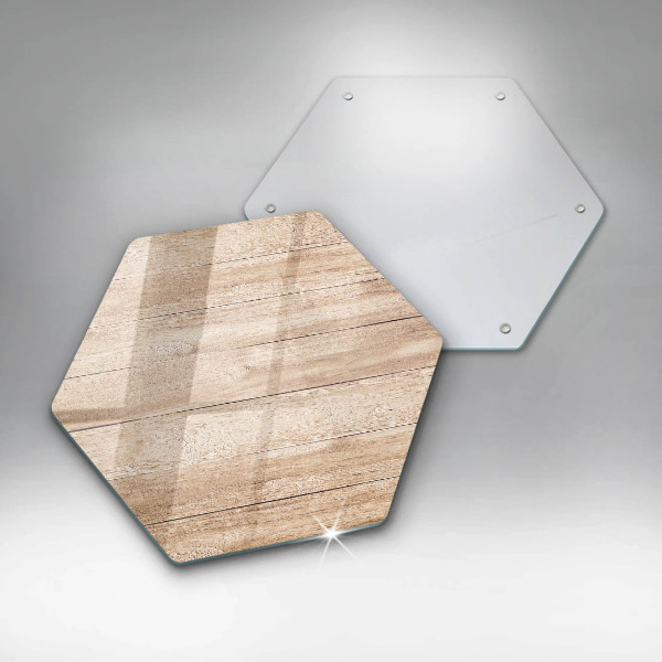 Cache plaque de cuisson Planches de bois