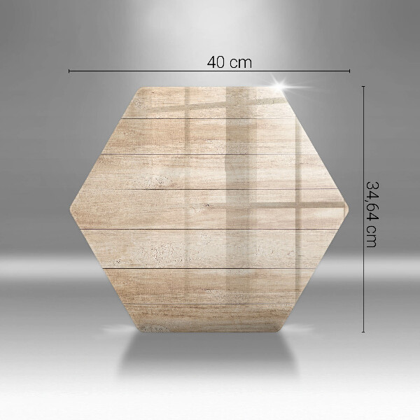 Cache plaque de cuisson Planches de bois