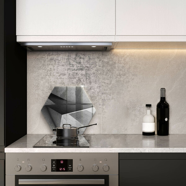 Cache plaque de cuisson Abstraction concrète