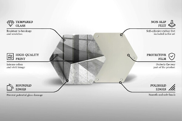 Cache plaque de cuisson Abstraction concrète