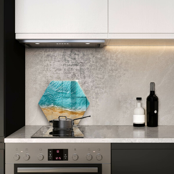 Cache plaque de cuisson Bord de plage et mer