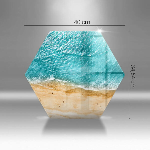 Cache plaque de cuisson Bord de plage et mer