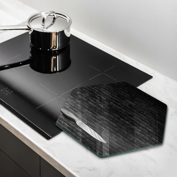 Cache plaque de cuisson Mur de briques