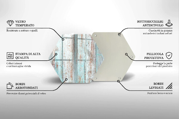 Cache plaque de cuisson Planches anciennes vintage