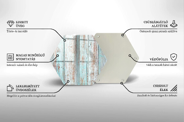 Cache plaque de cuisson Planches anciennes vintage